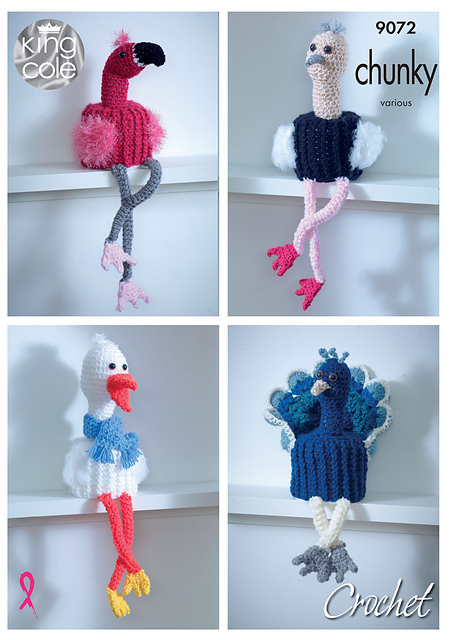 9072 Bird toilet roll holders