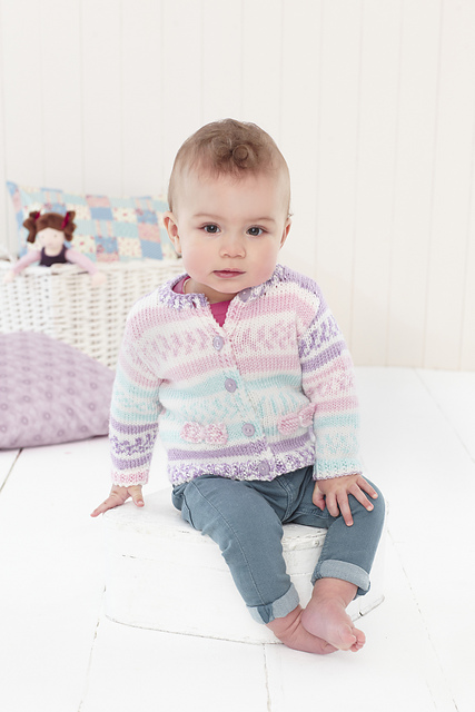 5417 Babies Cardigan