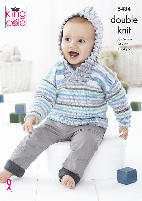 5434 Sweater, Jacket and Hat