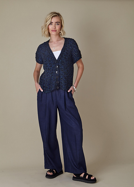 6449 Tunic and Cardigan