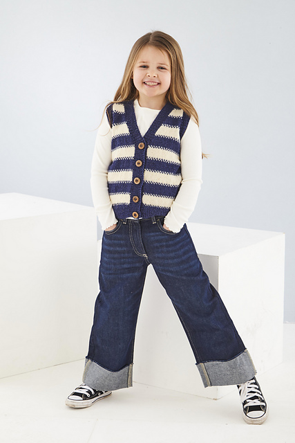6335 Slipover and Waistcoat