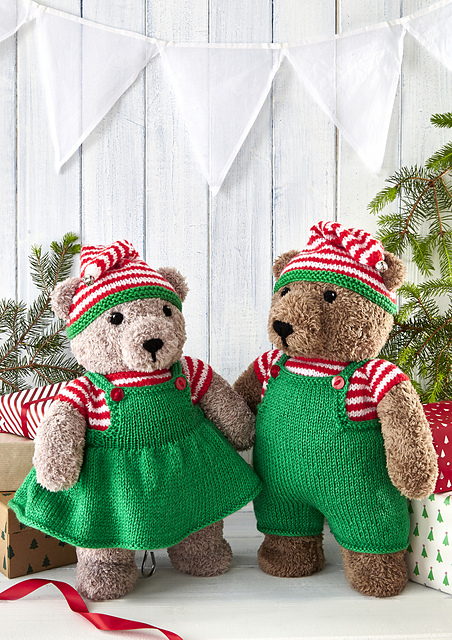 BKXMASK09 Teddy Bear Boy Elf Outfit