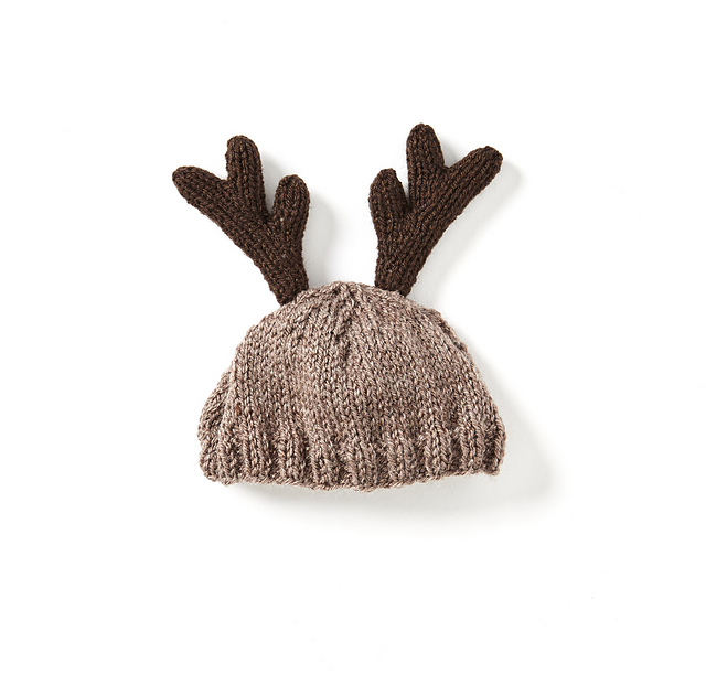 BKXMASK09 Teddy Bear Reindeer Hat