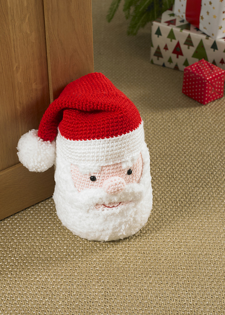 BKXMASC06 Santa Doorstop