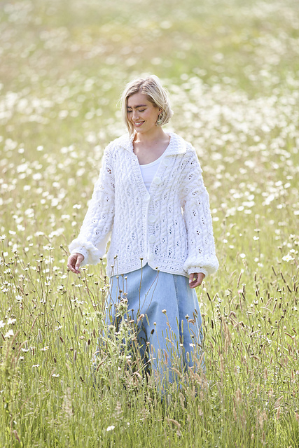 Ravelry: 6411 Sweater and Cardigan pattern by King Cole Ltd