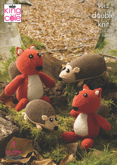 9012 Mother and Baby - Hedgehog and Squirrel