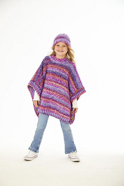 6400 Poncho, Slipover and Hat
