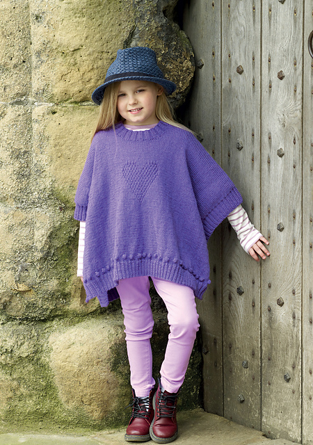 4928 Girls' Ponchos