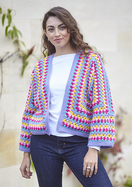 6481 Hexagon Cardigan