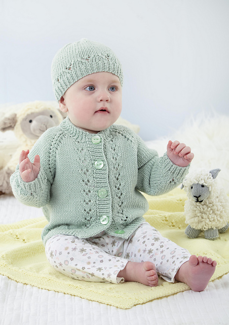 6547 Cardigans, Blanket and Hat