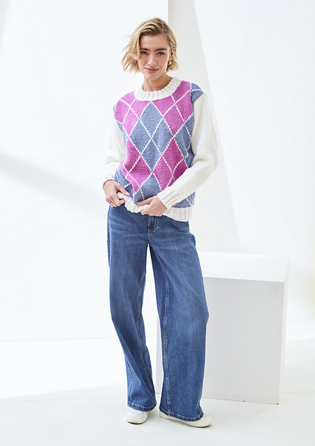 6508 Sweater and Vest Top