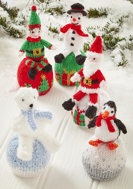 9233 Christmas Orange Covers with Figures