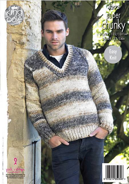 4292 V-Neck Sweater and Cardigan