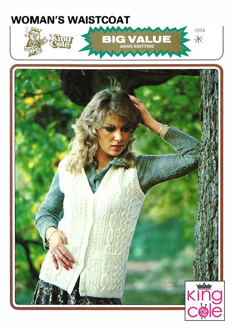 1034 Woman's Waistcoat