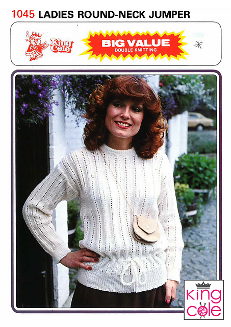 1045 Ladies Round-Neck Jumper