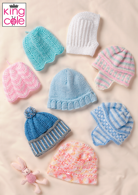 2824 Baby Hats DUPLICATE SET
