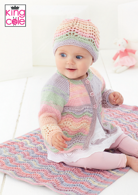 5588 Blanket, Coat, Cardigan and Hat