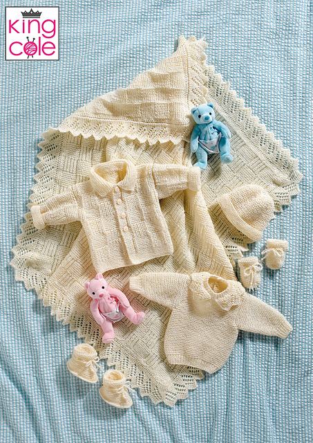 2793 Shawl and Layette
