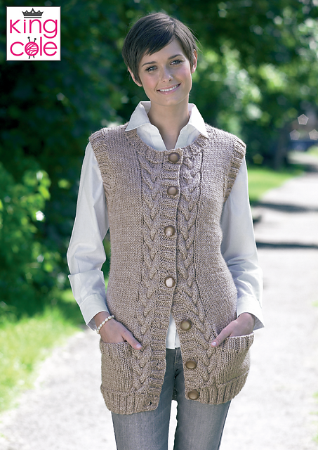 3254 Waistcoat and Slipover