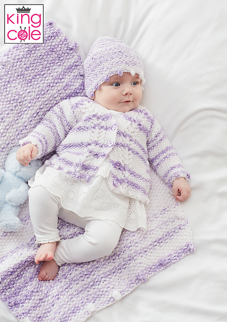 5701 Coat, Cardigan, Waistcoat, Hat and Blanket