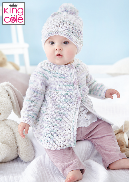 5857 Matinee Coat, Angel Top, Jacket and Hat
