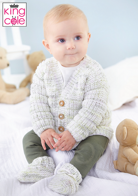 5858 Cardigan, Waistcoat, Sweater, Top, Bootees