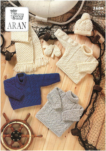 2609 Sweaters, Tunic, Mittens, Hat and Scarf