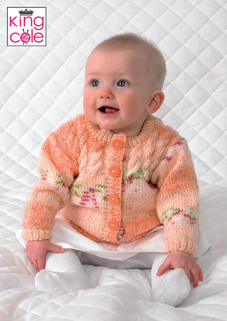 3119 Sweater, Cardigan, Hat and Scarf