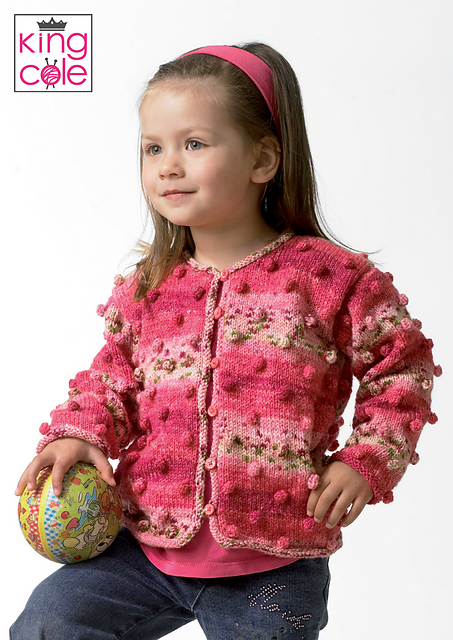 3145 Girl's Cardigan and Boy's Sweater