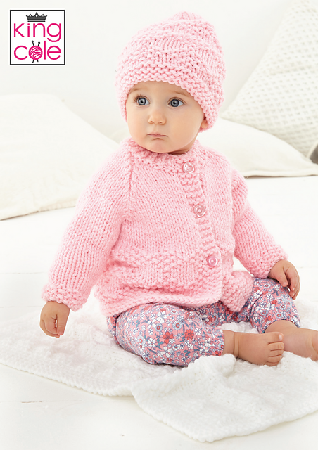 5845 Jacket, Sweater, Hat and Blanket