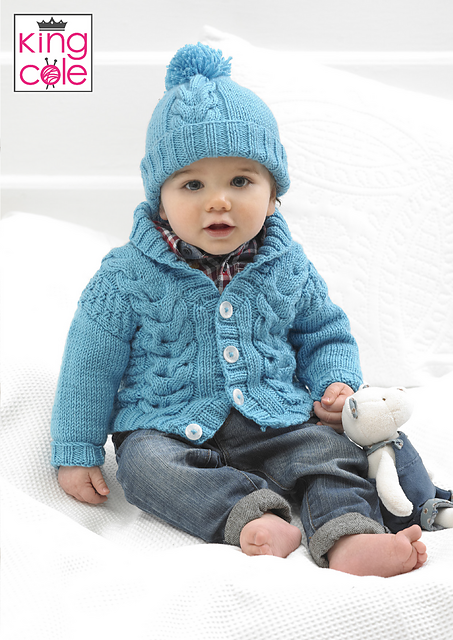 4198 Cardigans and Hat