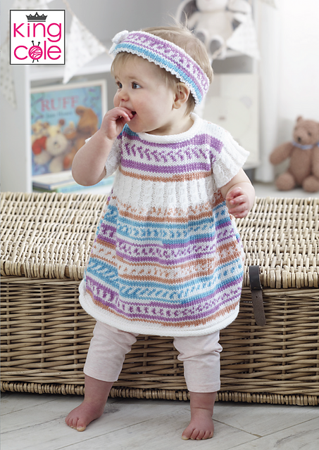 5219 Cardigan, Dress, Coat, Beret and Headband