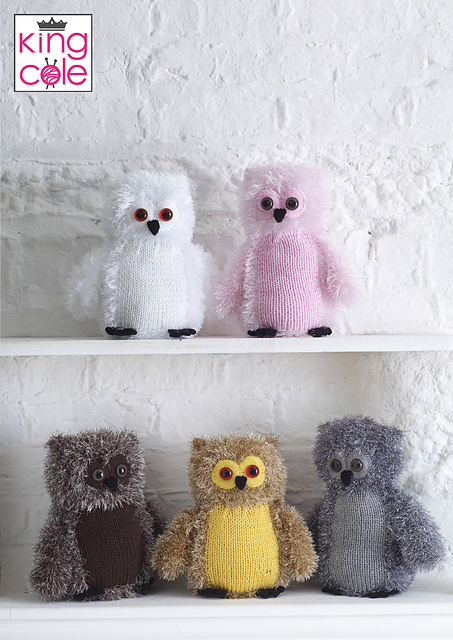 9114 Tinsel Owls