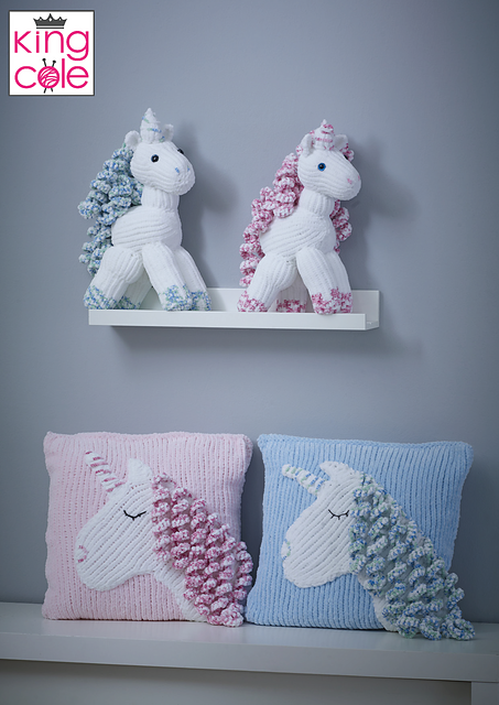 9087 Unicorn and Cushion