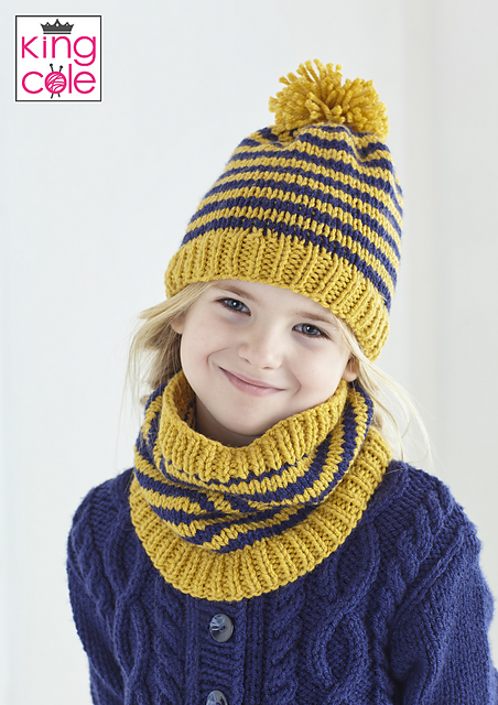 5688 Cardigan, Hat and Snood