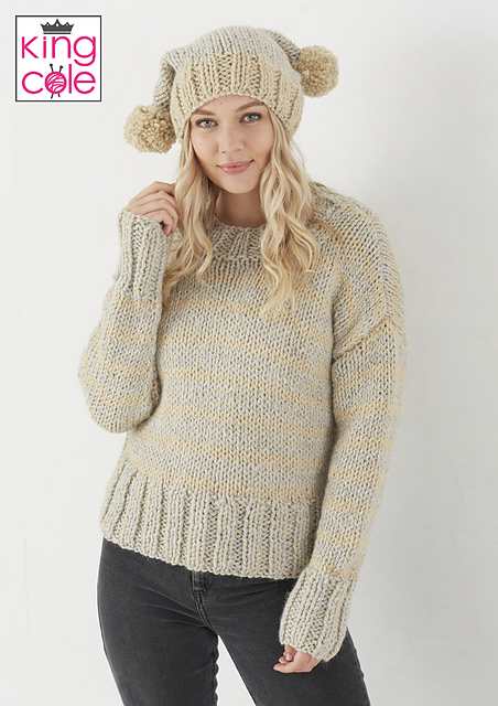 5669 Sweater, Hat and Scarf