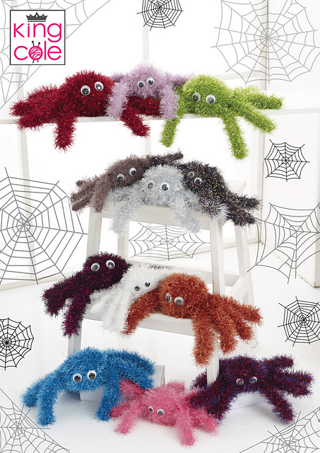 9086 Tinsel Spiders