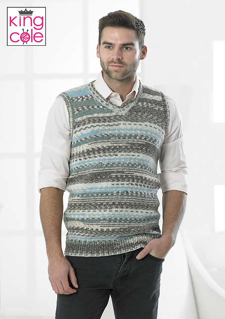 4260 Mens Slipover and Waistcoat