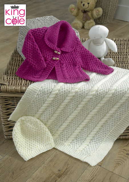 4222 Jacket, Blanket and Hat