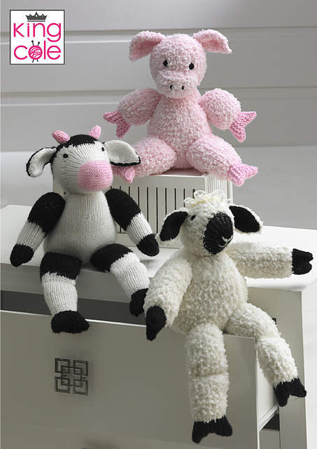 7000 Farmyard Collection: Sheep, Pig, Cow