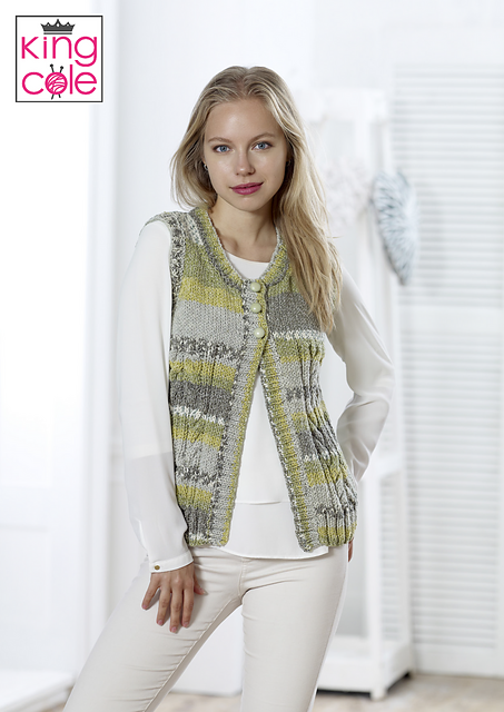 5051 Cardigan and Waistcoat