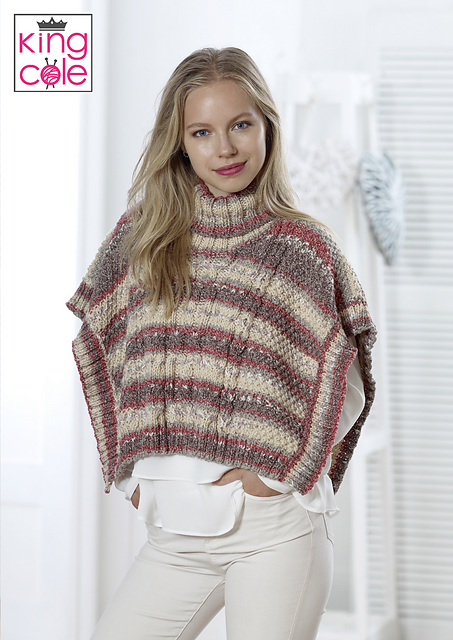 5054 Poncho & Sweater