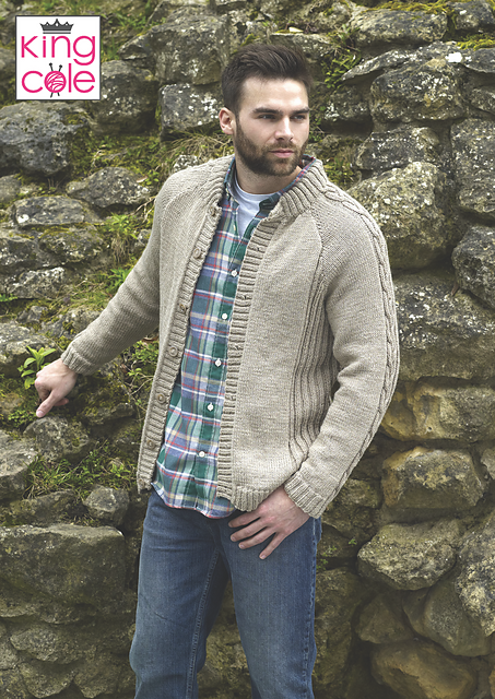 Ravelry: 4925 Mens Sweater and Jacket pattern by King Cole Ltd