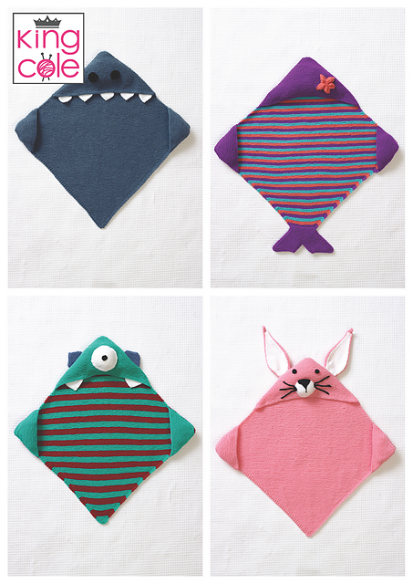 5081 Baby Hooded Blankets