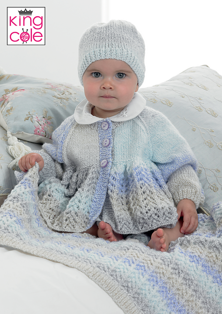 3841 Jacket, Hat and Blanket