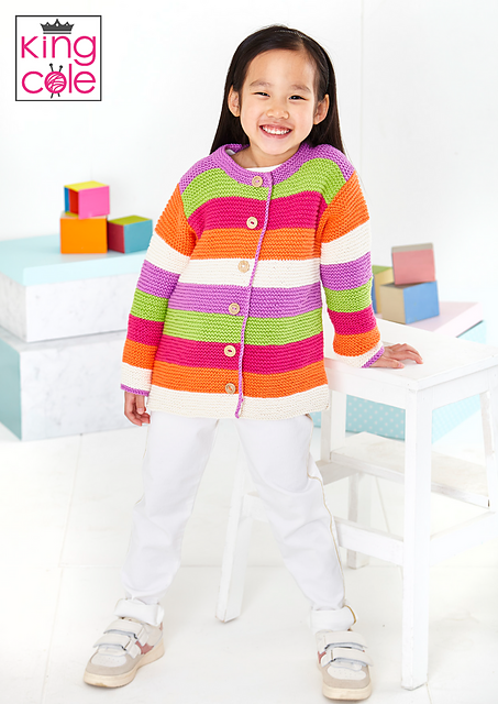 5917 Sweater, Hat and Cardigan