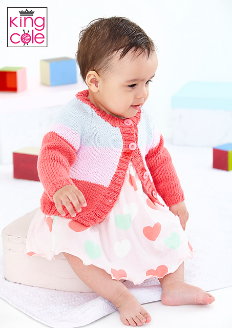 5918 Sweater, Hat and Cardigan