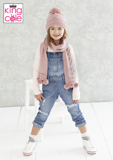 5482 Child's Hat and Scarf and Ladies Shawls