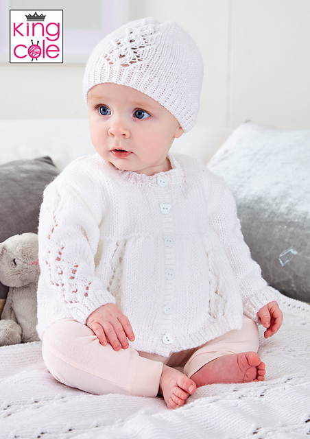 5927 Matinee Coat, Hat and Blanket