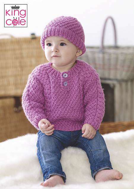 4645 Sweater, Trousers, Hat and Mittens